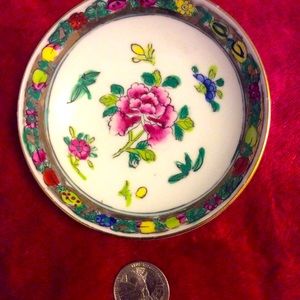 ACF Japan/Hong Kong small hand painted bowl Vintage Porcelain dish